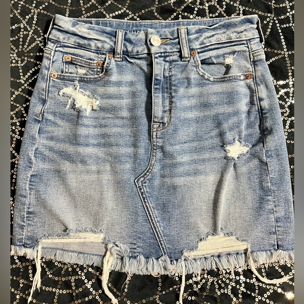 American Eagle Jean Skirt